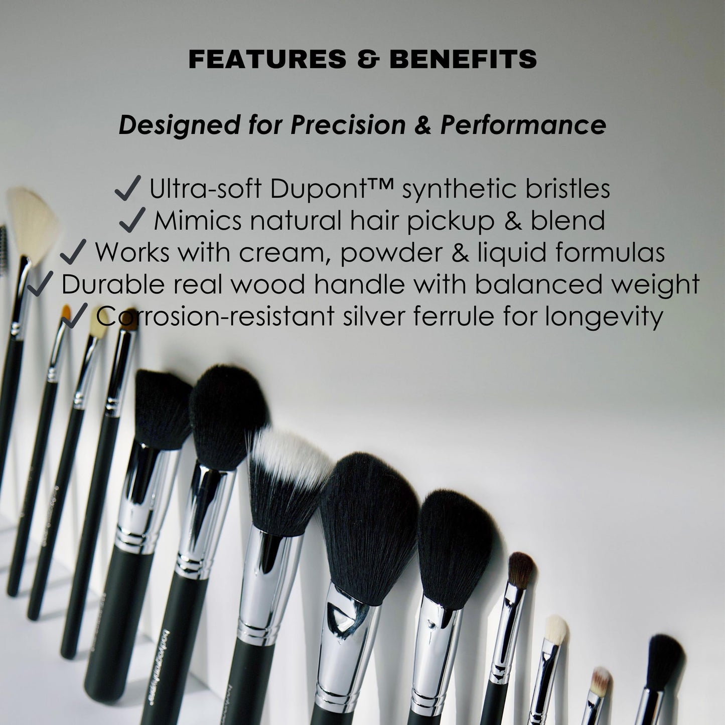 Bodyography Makeup Brushes,Multifunctional Eyeshadow, Concealer, Eye Primer Brushes,Soft Fibers for Flawless Eye Shadow Crease Blending,Professional