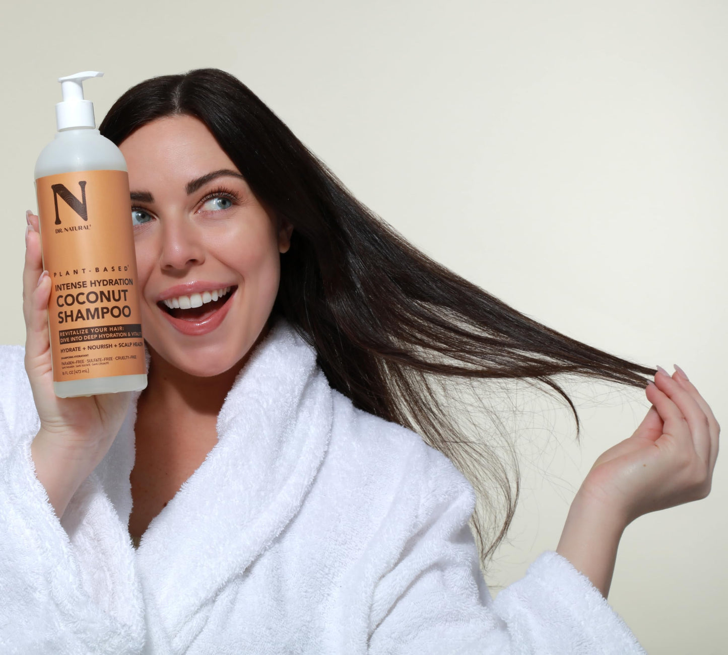 Dr. Natural Hydrates and Restores Shampoo - Coconut for Unisex - 16 oz Lotion