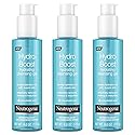 Neutrogena Hydro Boost Lightweight Hydrating Facial Cleansing Gel, Gentle Face Wash & Makeup Remover with Hyaluronic Acid, Hypoallergenic & Non