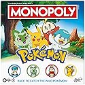 Monopoly Pokémon Edition Board Game | Ages 8 and Up | 2 to 4 Players | Kids Games for Pokémon Fans | Fun Family Games| 45 Mins. Avg.