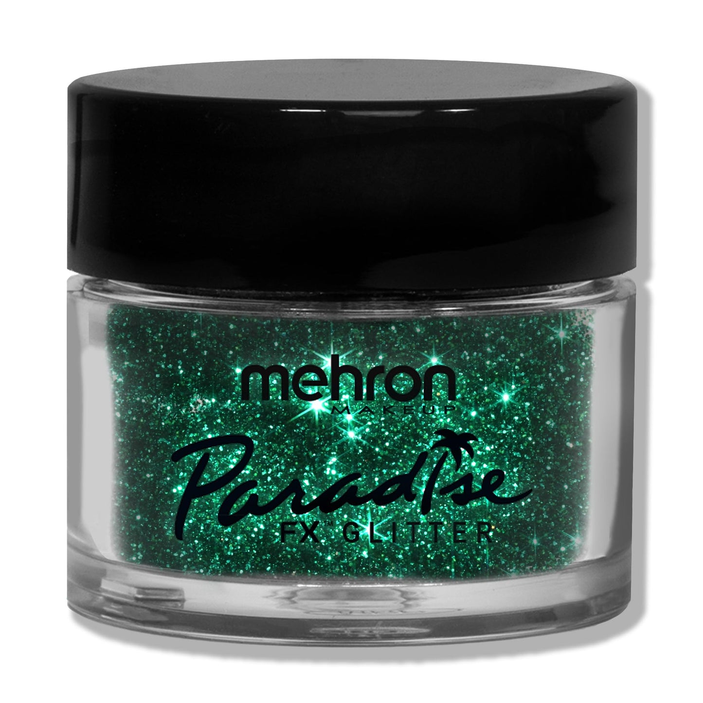 Mehron Makeup Paradise Glitter FX | Professional Cosmetic for Makeup & Art | Vibrant & Shimmering Loose Glitter .25 oz (7 g) (Green)