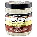 Aunt Jackie's Coconut Crème Recipes Curl Boss Coconut Curling Hair Gel for Natural Curls, Coils and Waves, 15 oz