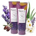 Saavy Naturals Moisturizing Body Wash for Sensitive Skin - Plant-Based & Pure with Coconut Oil, Shea Butter & Aloe Vera - Paraben-Free, Cruelty-Free
