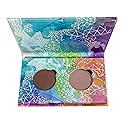 Honeybee Gardens Mini Skinny Duo Eye Shadow Compact in Tippy Taupe and Canterbury, Longlasting, Refillable & Customizable, Vegan, 26mm Pans