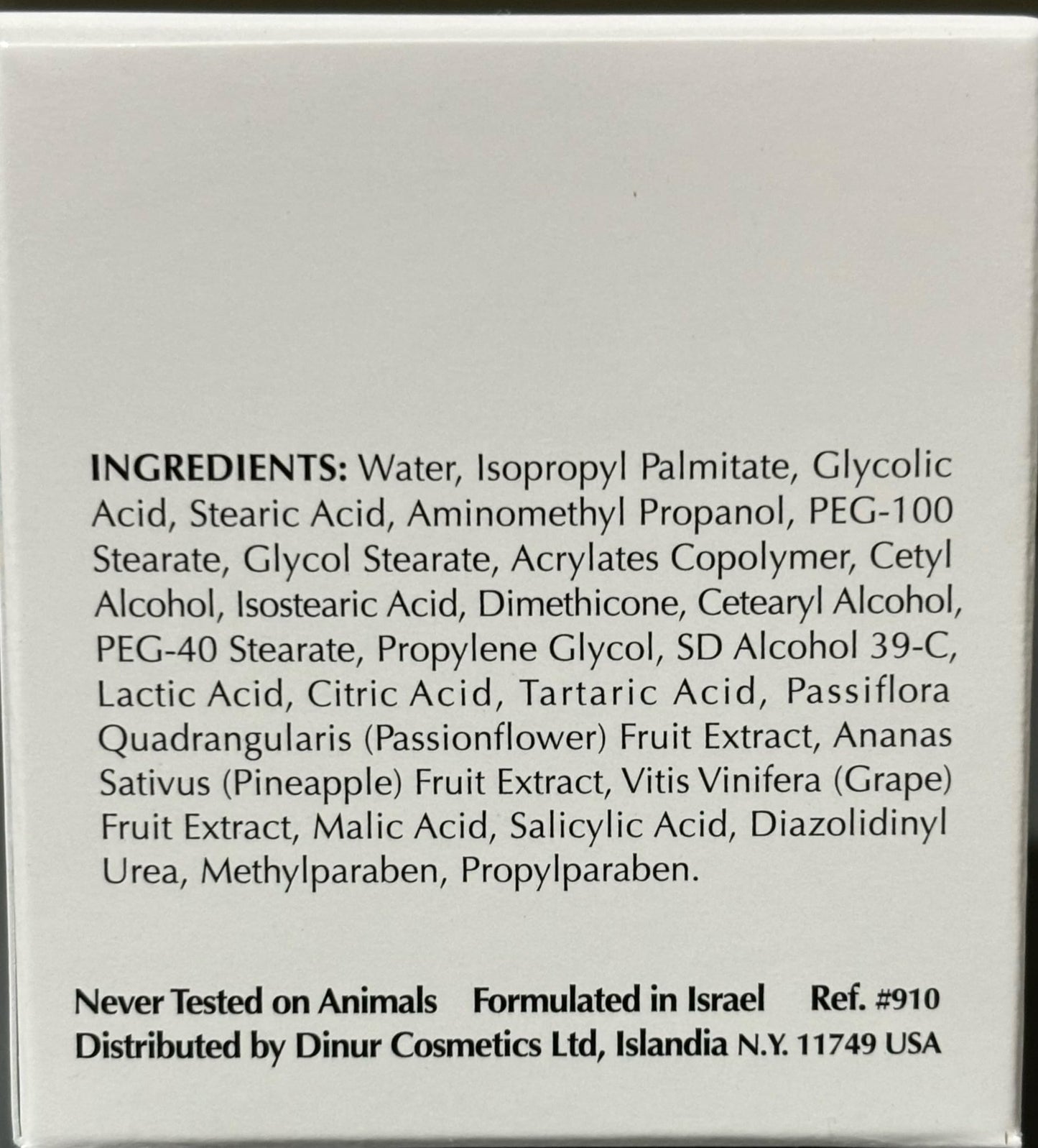 Dinur Cosmetics Glyco Complex Day Treatment Lightweight Moisturizing Cream with Glycolic Acid Exfoliating & Hydrating Formula for Smoother Radiant