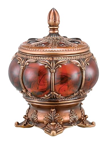 OK Lighting Jewelry Box, 11.5",Burgundy