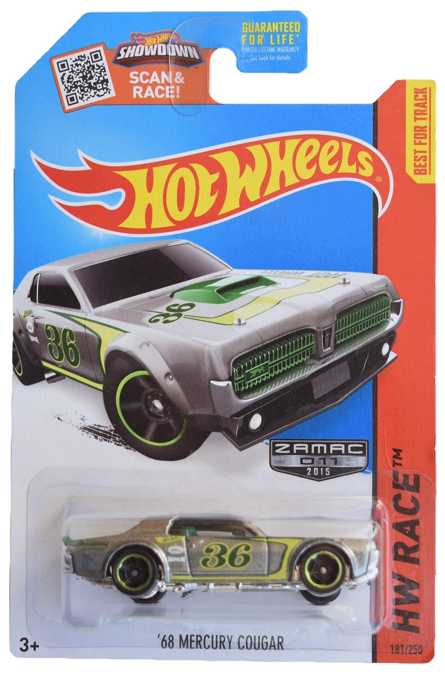 Hot Wheels Zamac '68 Mercury Cougar