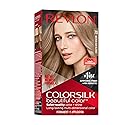 Revlon Colorsilk Beautiful Color Permanent Hair Color, Long-Lasting High-Definition Color, Shine & Silky Softness with 100% Gray Coverage, Ammonia