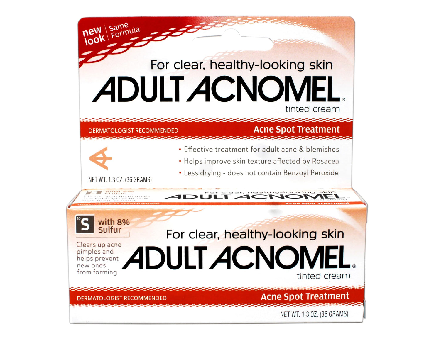 Acnomel Adult Acne Medication Cream 1.3 Oz - 3 Pack