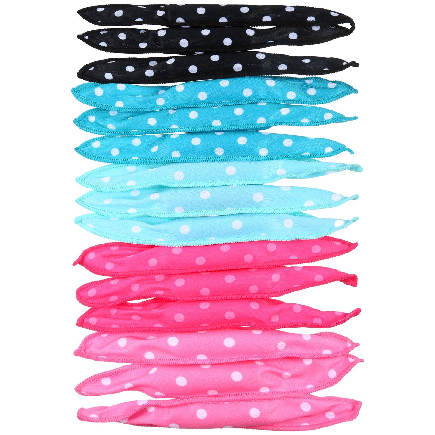 Bememo 40 Pieces Soft Curlers Hair Rollers Overnight Heatless Pillow Rollers for Hair Satin Sponge Curlers to Sleep in No Heat for Long Short Styling