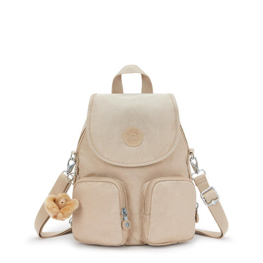Kipling Women's Firefly Up Backpacks, Sparkled Beige, One Size, FIREFLY UP
