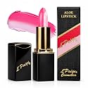 L'Paige Split-Stick Lipstick - Pink/Frost, Dual-Sided Aloe Vera Moisturizing Formula, Long-Lasting Split-Tone Frosted Satin Finish, Hydrating Smooth