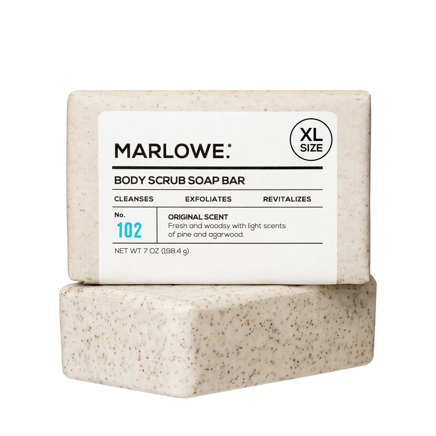 MARLOWE. Body Scrub Soap, Exfoliating Soap Bar, Sage + Fir, 7 oz Beauty and Personal Care MARLOWE. Default Title