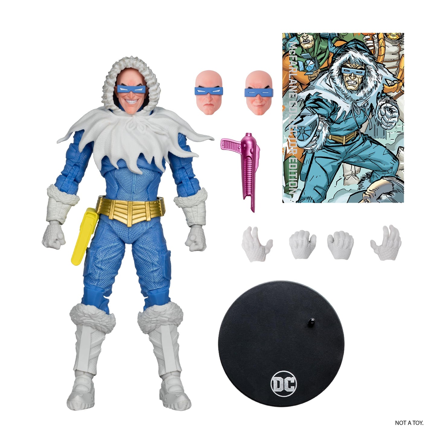 McFarlane Toys - DC Multiverse Captain Cold (The Rogues) 7in Action Figure McFarlane Collector Edition #30