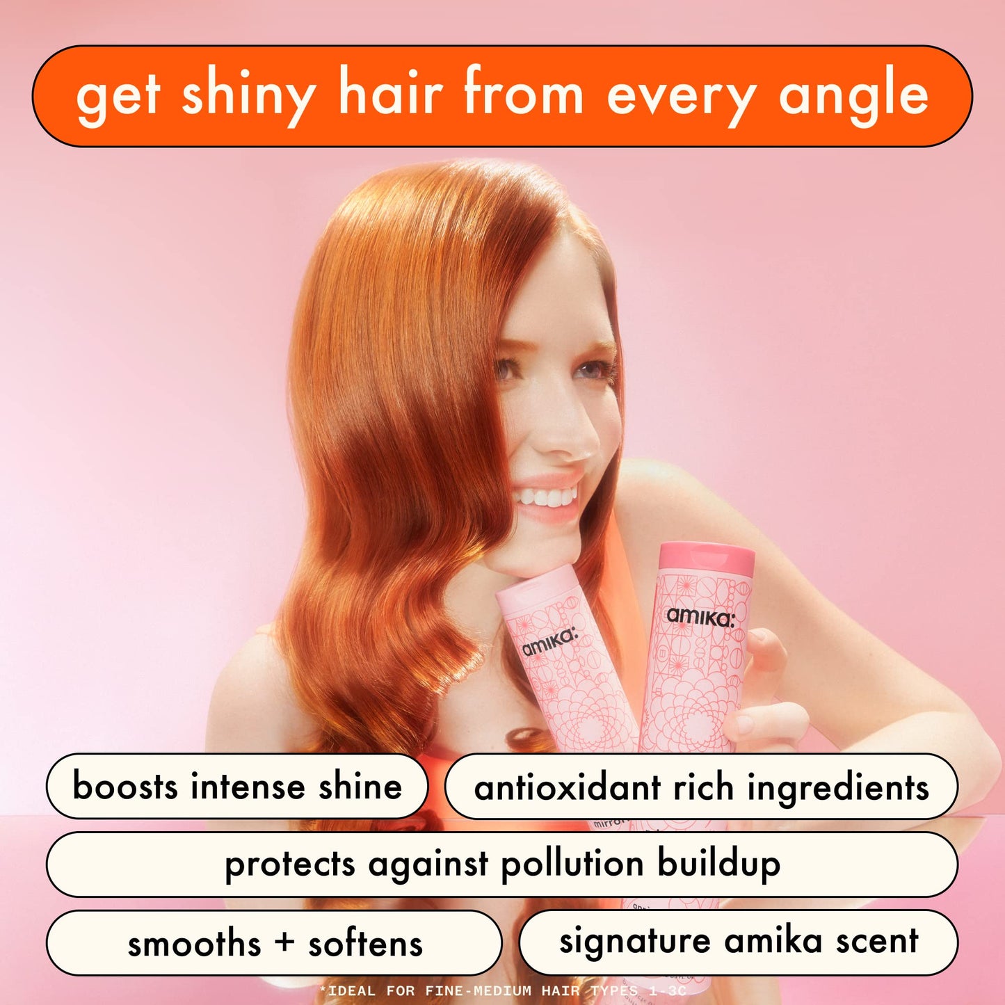 Mirrorball High Shine + Protect Antioxidant Conditioner, 275ml | amika