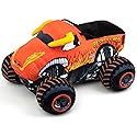 Jay Franco Monster Jam Plush Stuffed El Toro Loco Pillow Buddy - Super Soft Polyester Microfiber, 14 inches (Official Monster Jam Product)
