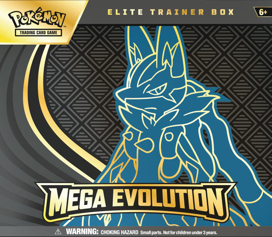 Pokémon TCG: Mega Evolution Elite Trainer Box - Mega Lucario