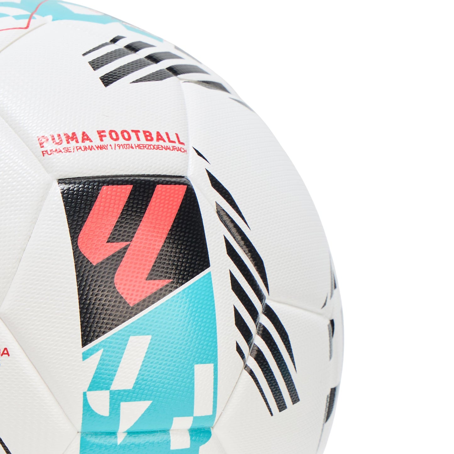 Puma Unisex Orbita LaLiga (FIFA Quality) Soccer Ball, White-Multicolor AH25, 5