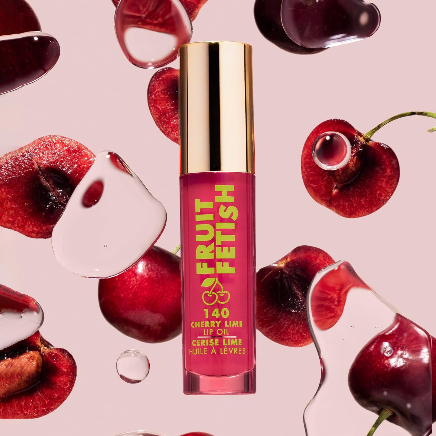Milani Fruit Fetish Lip Oil, Tinted Lip Gloss & Hydrating Lip Oil Treatment, Moisturizing Non Sticky Clear Shine, High Shine Lip Balm for Dry Lips