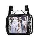 Lifelix Ita Bag Japanese Backpack Y2k Bag Shoulder Crossbody Handbag for Anime Cosplay (Black)