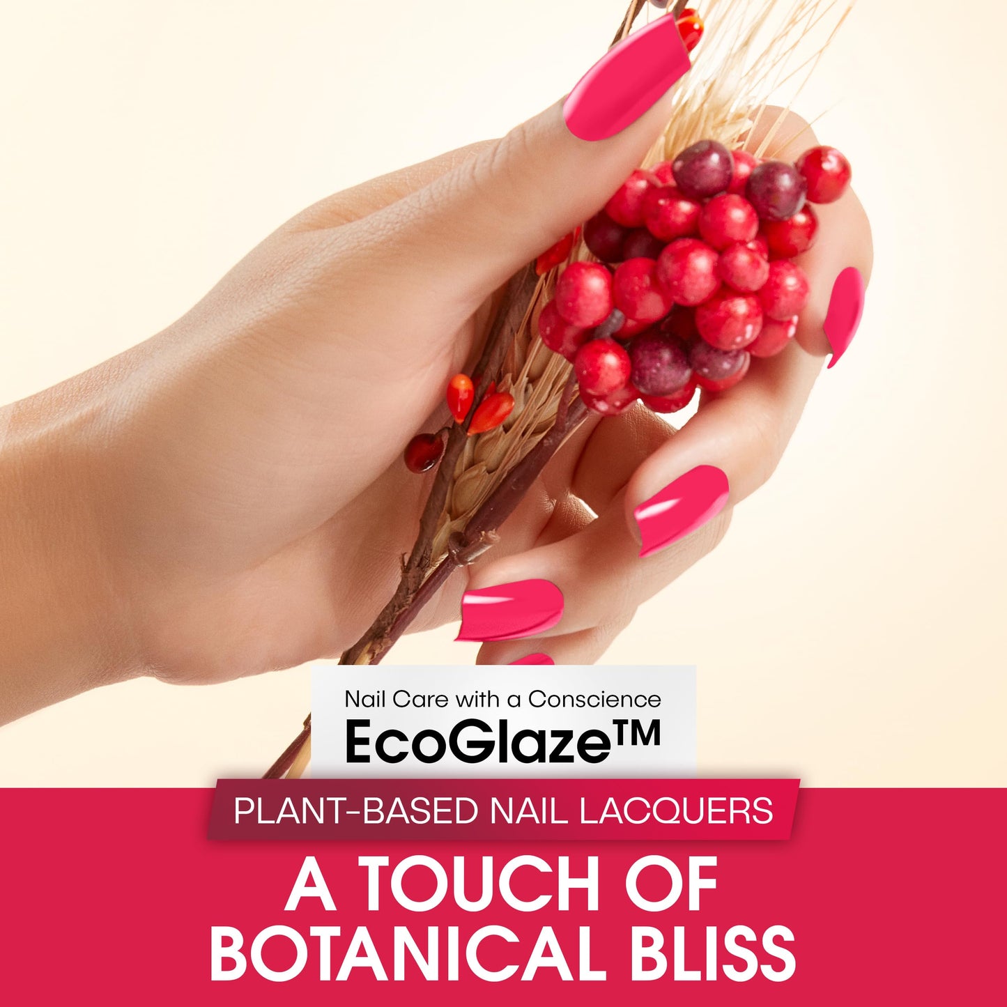 China Glaze EcoGlaze Nail Lacquer, Botanika, 0.5oz / 14mL Beauty & Personal Care China Glaze