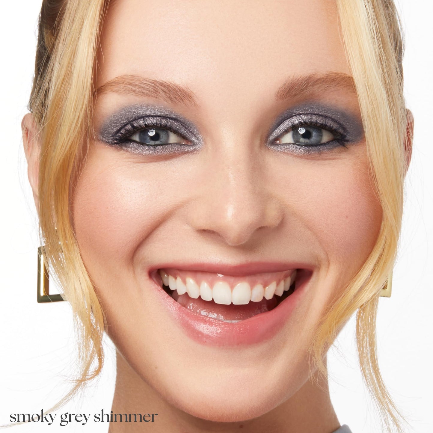 Julep Eyeshadow 101 Cream-to-Powder Waterproof Shadow Stick - Smoky Grey Shimmer - Long-Lasting, Crease-Proof, Medium Grey Shimmer Cream Eyeshadow