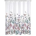 Allure Home Creation Savannah Floral Polyester Fabric Printed Shower Curtain 72"x70"