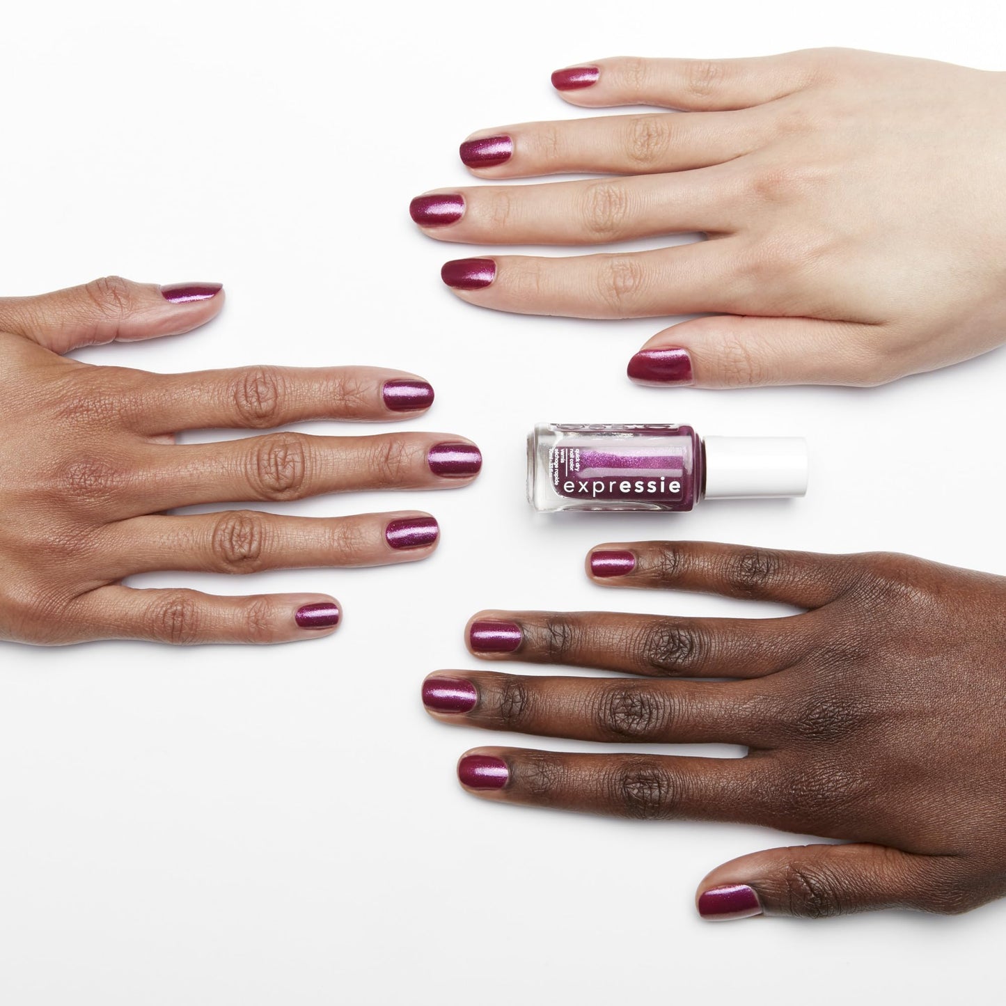 Essie expressie, Quick-Dry Nail Polish, 8-Free Vegan, Magenta Pink, Mic Drop-It-Low, 0.33 fl oz Beauty & Personal Care essie