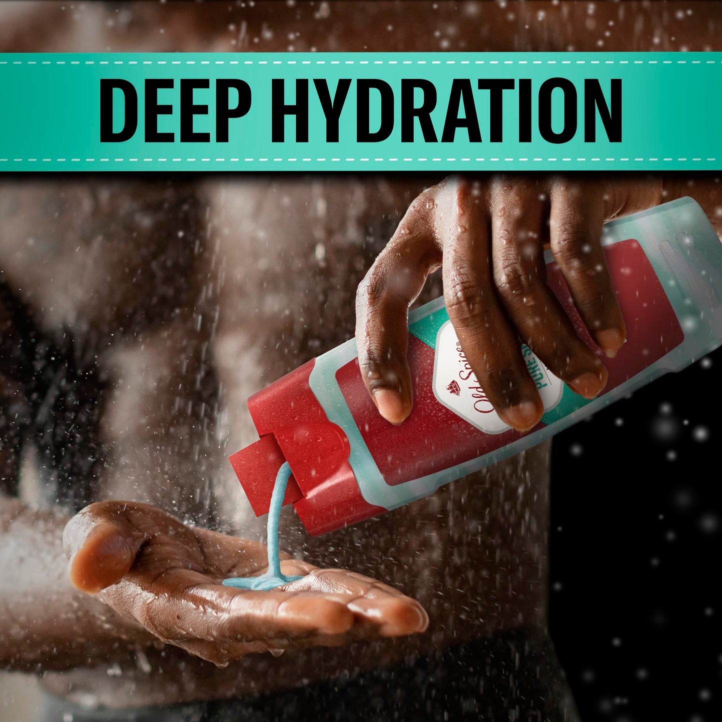 Old Spice Moisturizing Body Wash for Men, Hydro Wash, 2-in-1 Long Lasting Scent & Powerful Hydration to Fight Dry Skin, 24/7 Shower Fresh, Pure Sport
