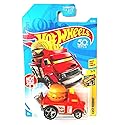 Hot Wheels 2018 50th Anniversary Fast Foodie Buns of Steel (Cheeseburger Car) 73/365, Orange