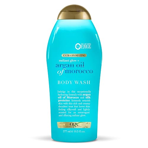 Ogx Body Wash Argan Oil Of Morocco 19.5 Ounce (577ml) (3 Pack)
