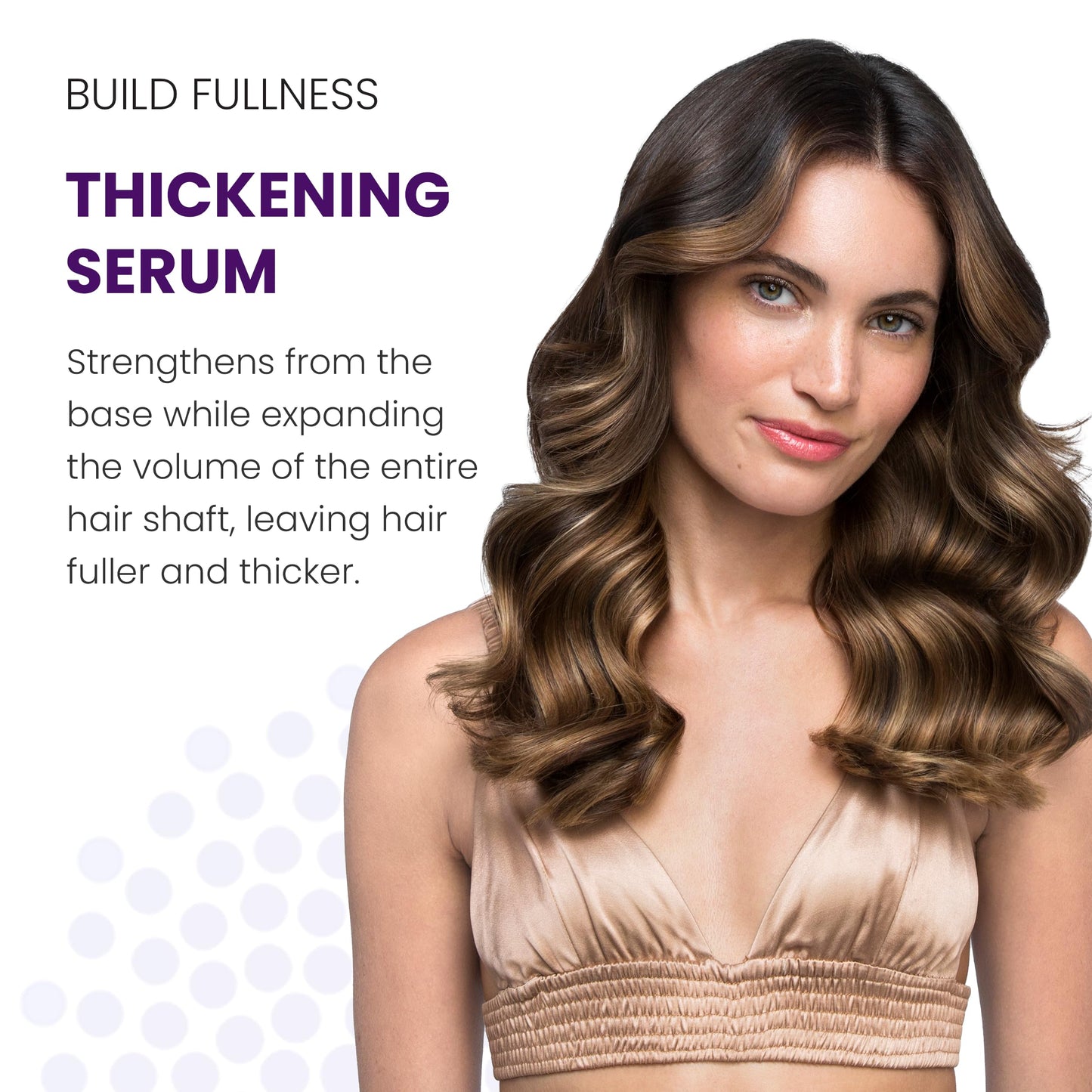 ALOXXI Thickening Serum, Strengthening & Volumizing with Apple Stem Cell Technology, for Fine, Thin, or Color-Treated Hair, 3.4 Fl Oz