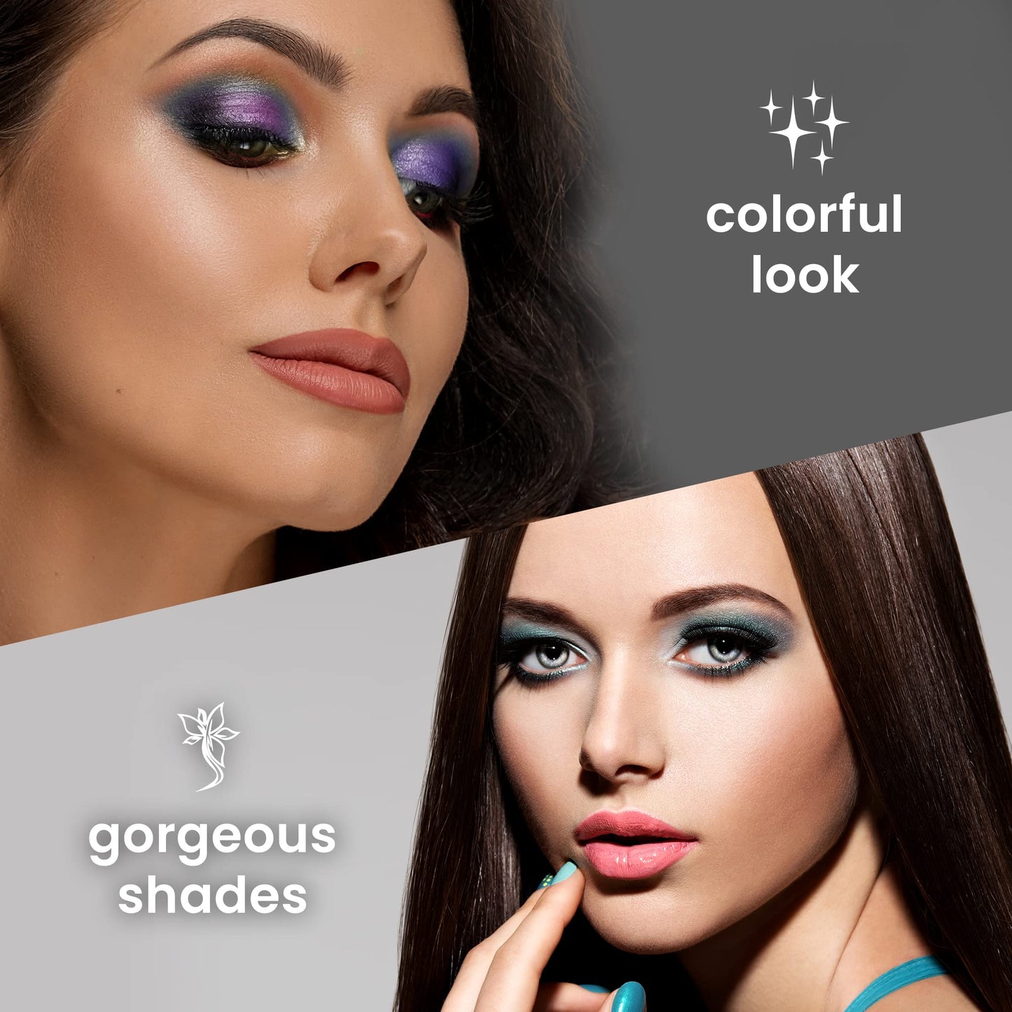 Ccolor Cosmetics Fairy Tale Eye Shadow Palette Makeup, 18 Ultra-Blendable, Vibrant Matte & Shimmer Eyeshadow - Eyeshadow Palette Set With Mirror…