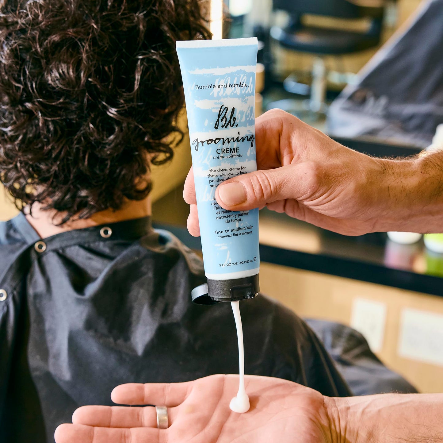 Bumble and bumble. Grooming Creme Hair Styling Cream | Smoothing + Subtle Hold | For Fine to Medium Hair, 5 Fl Oz