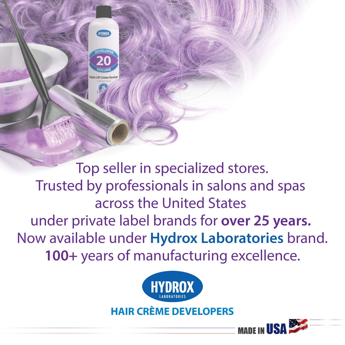Hydrox 20-Volume Creme Developer Regular Lift, 16 Ounce (single)