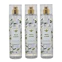 Bath & Body Works Fragrance Mist 3-Pack 8oz Each (White Jasmine)
