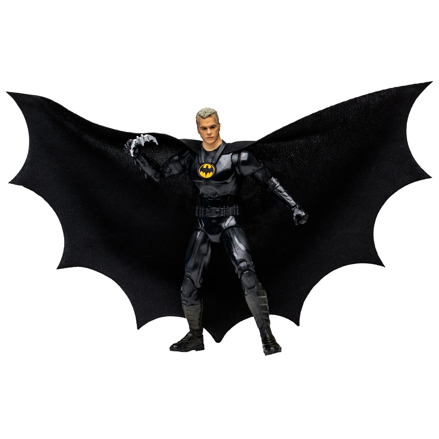 McFarlane Toys DC Multiverse Movie 7 Inch Action Figure The Flash Exclusive - Unmasked Batman (Gold Label), Black
