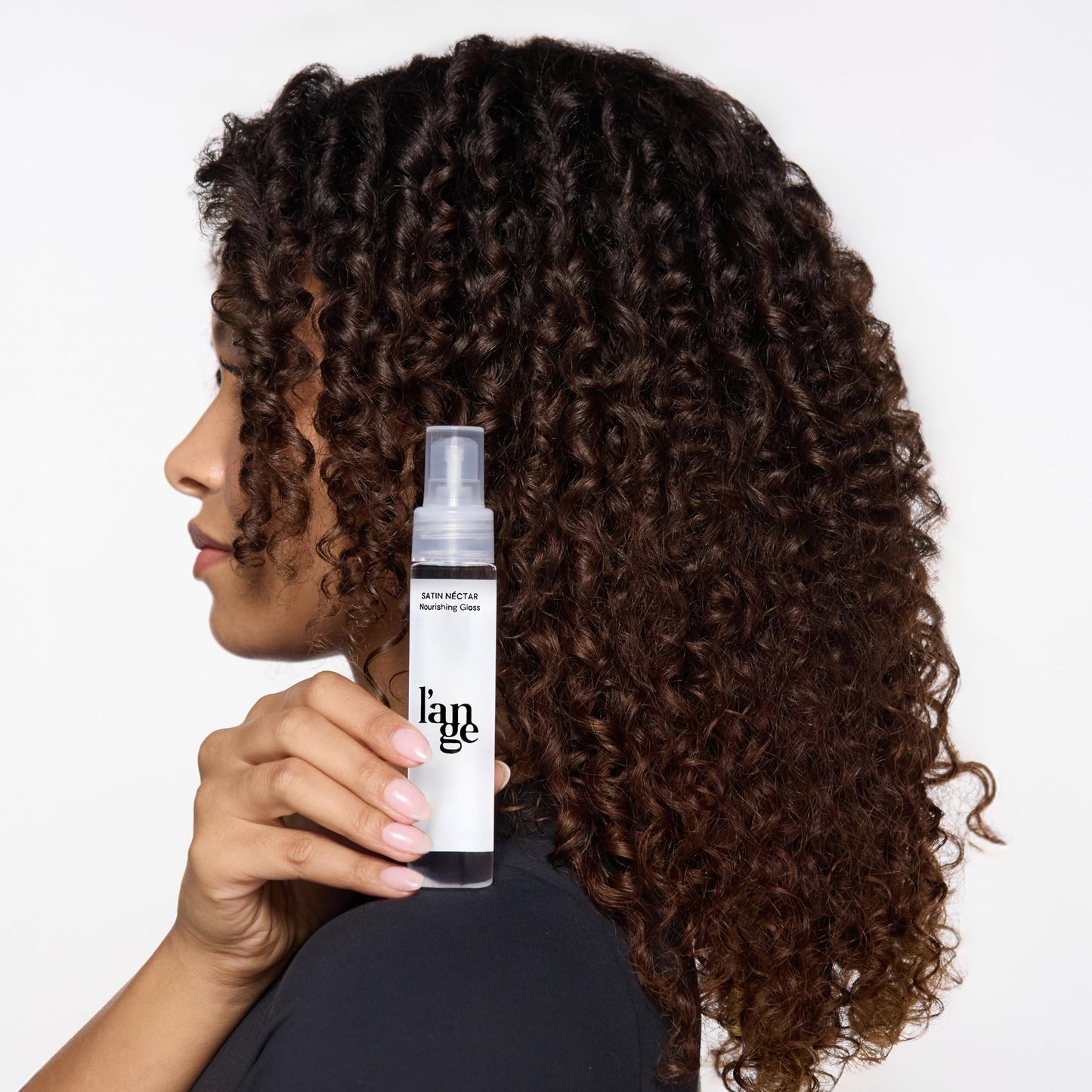 L'ANGE HAIR Satin Néctar Nourishing Gloss | Hair Serum for All Hair Types | Smoothing Serum with Antioxidants and Vitamins | Salon Hair Spray