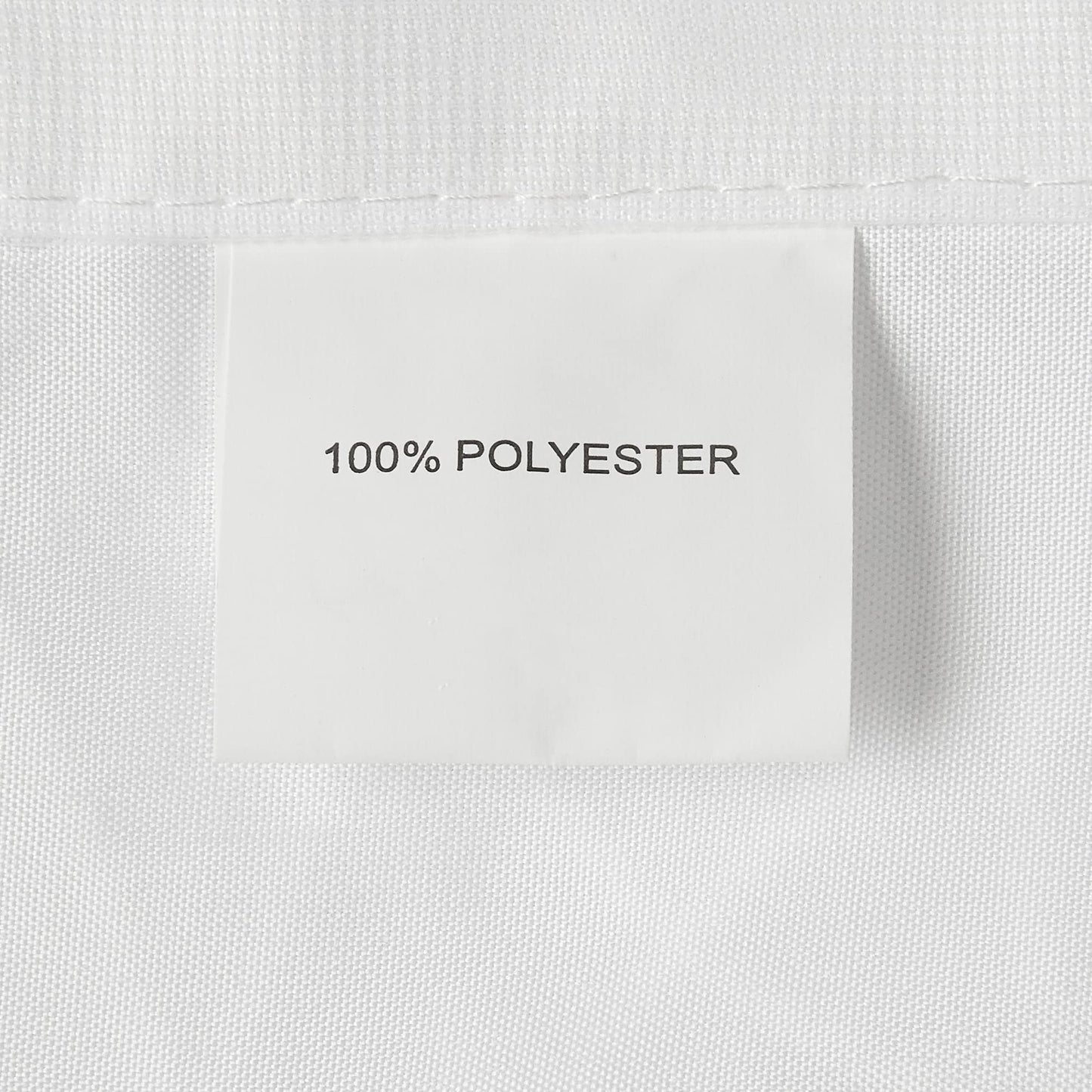 Popular Bath Collection Monaco, Shower Curtain, White