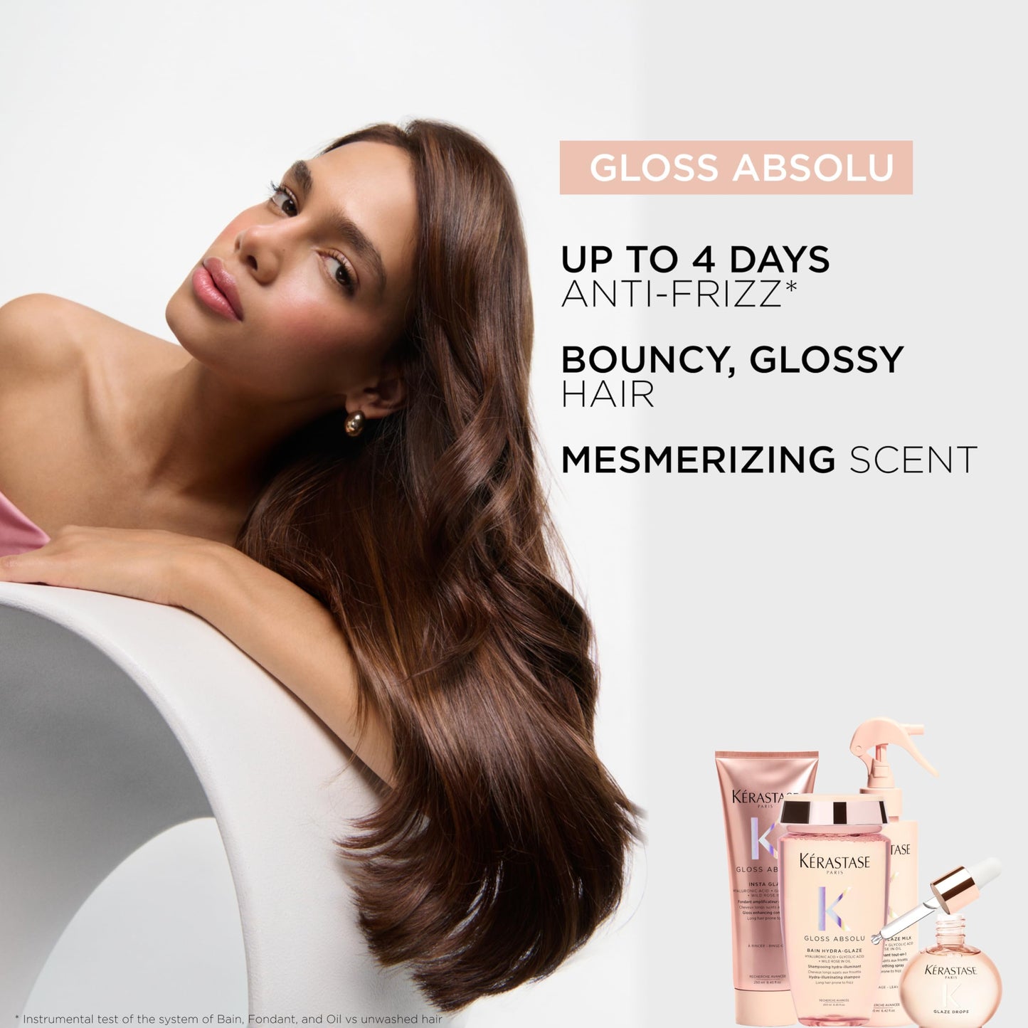 Kerastase Gloss Absolu High-Shine Anti-Frizz Shampoo - Cleanses & Reveals Ultimate Shine, for Glossy & Bouncy Hair, 8.45 Fl Oz Beauty and Personal Care KÉRASTASE