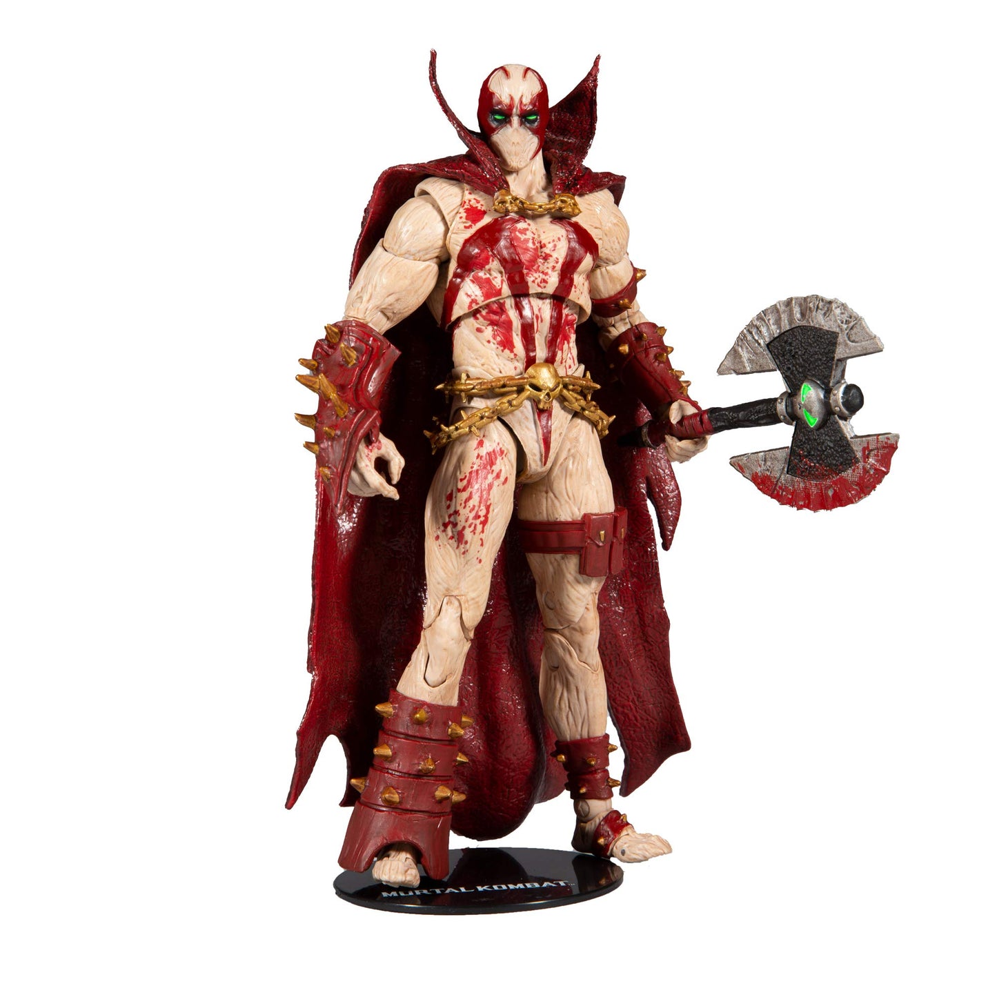 McFarlane Toys Mortal Kombat Spawn Blood Feud Hunter Skin 7” Action Figure, Multicolor