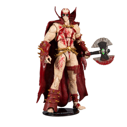 McFarlane Toys Mortal Kombat Spawn Blood Feud Hunter Skin 7” Action Figure, Multicolor