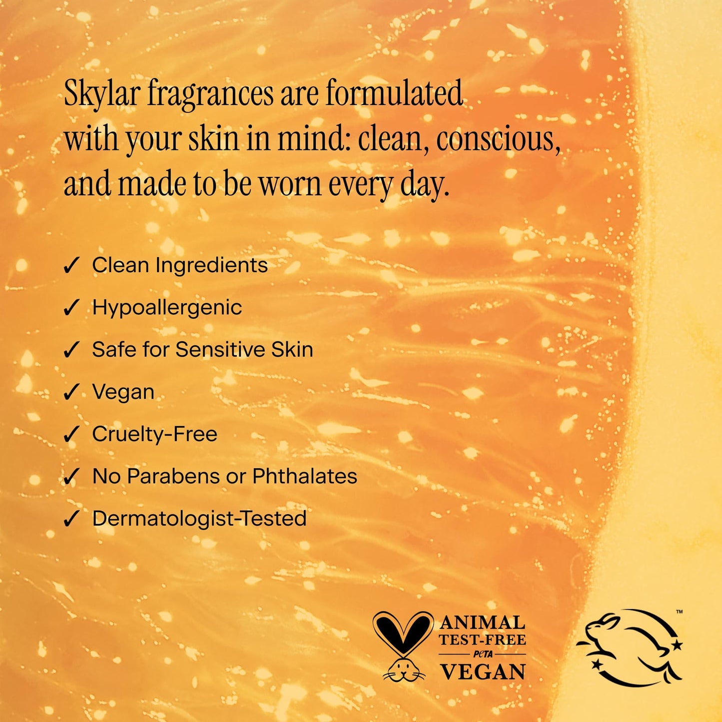 Skylar Capri Summer Eau de Parfum - Hypoallergenic & Clean Perfume for Women & Men, Vegan & Safe for Sensitive Skin - Fruity Citrus Perfume, Bergamot