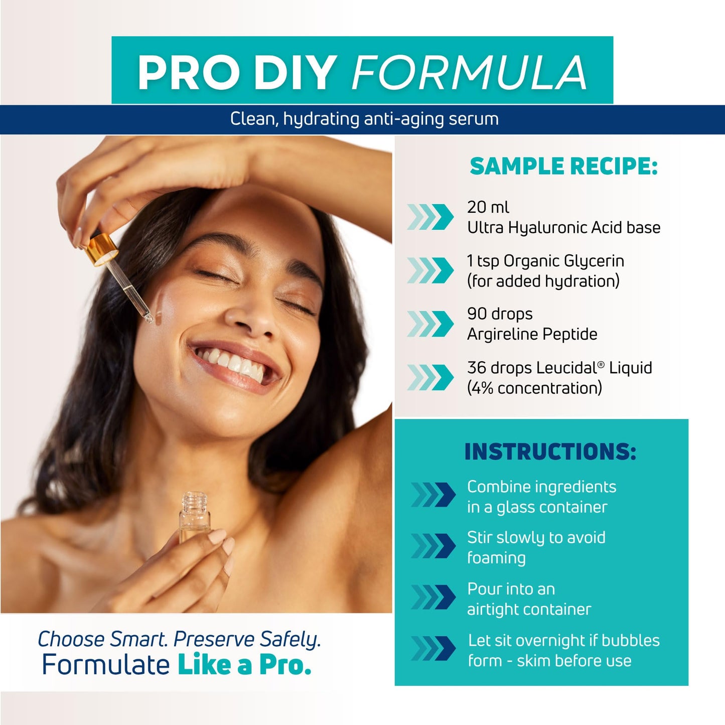 Skin Perfection Leucidal Liquid - Natural Preservative for Lotion Making - DIY Lotion Making Supplies Natural Preservatives for Cosmetics