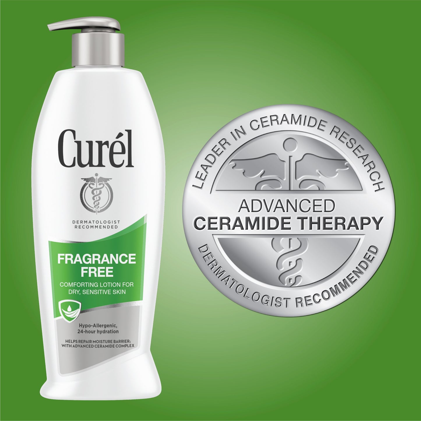 Curel Fragrance Free Lotion, 13 Fluid Ounce