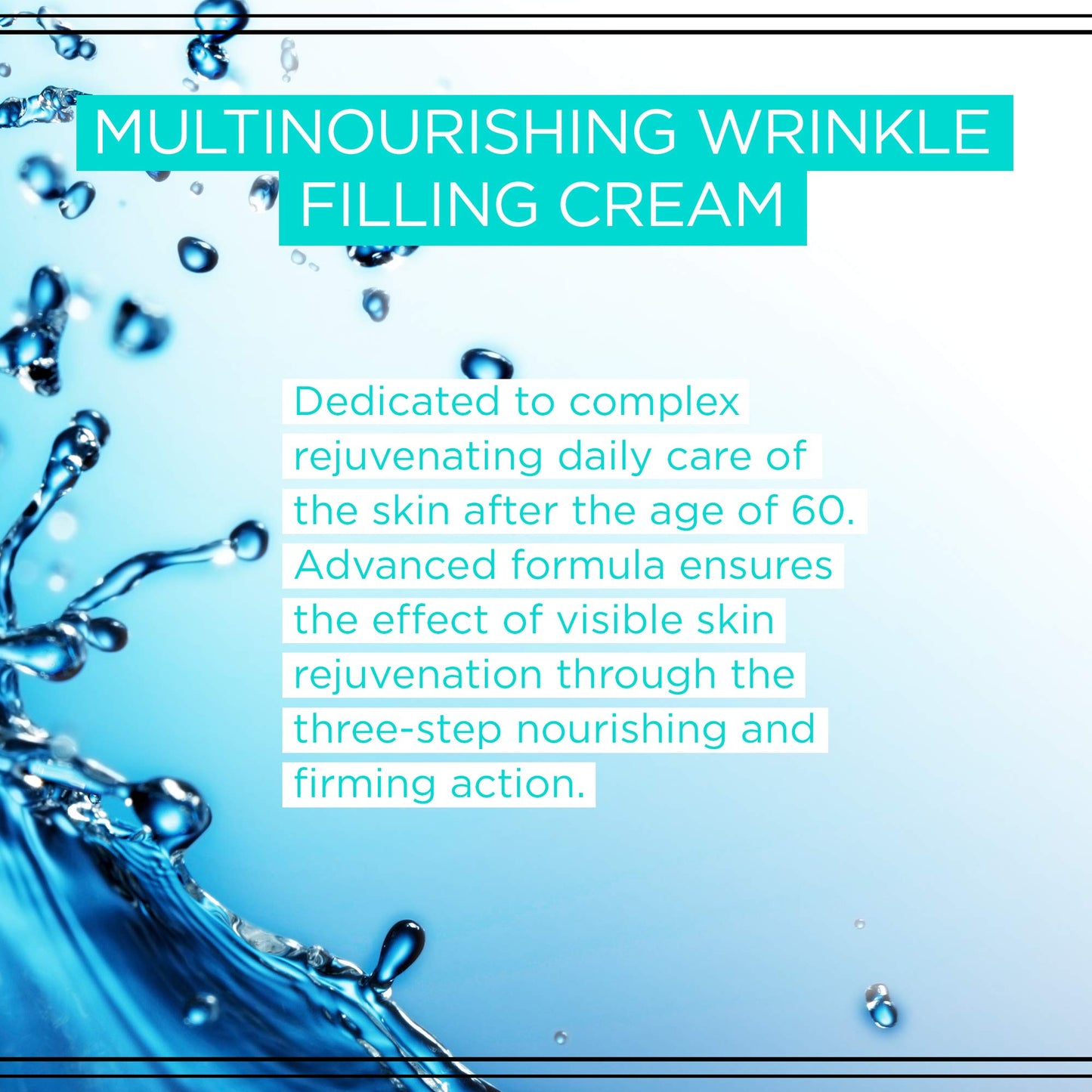 EVELINE COSMETICS BioHyaluron 4D Intensely Lifting Day and Night Cream Concentrate Ages 60 and Up