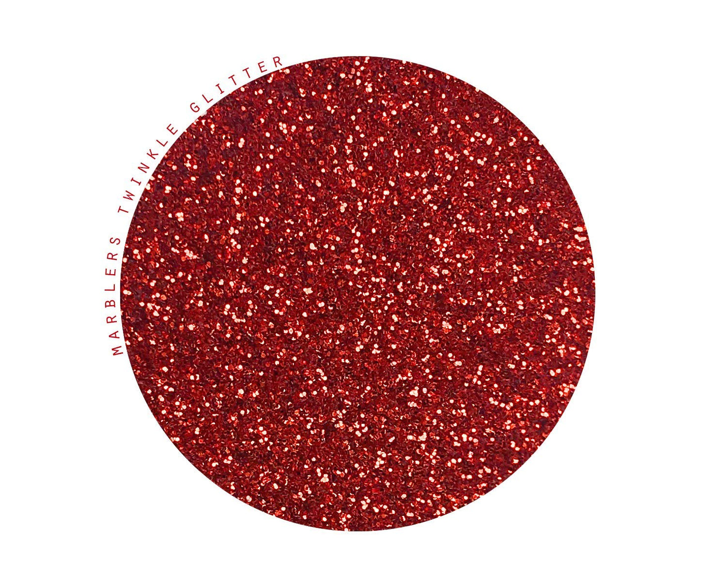 MARBLERS Twinkle Face & Body Glitter [Santa Red] 0.18oz (5g) | Fine | Non-Toxic | Vegan | Cruelty-Free | Festival, Rave & Party Makeup | Eye, Hair