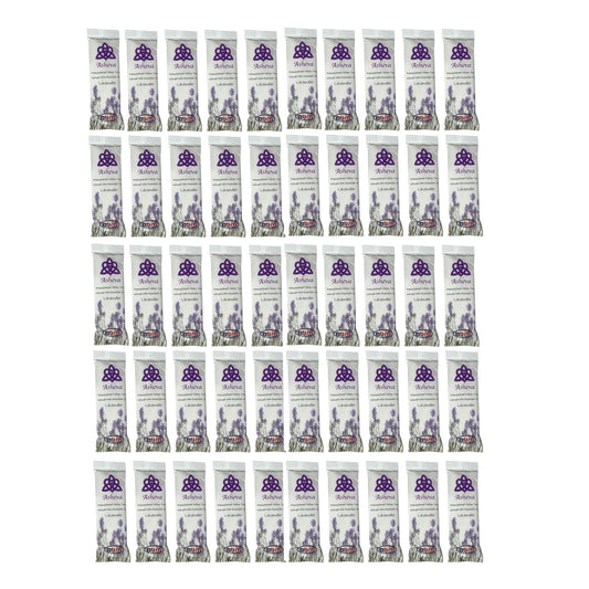 Asheva 8" x 9" Individually Wrapped Oshibori Disposable Towels - Luxurious Moist Cotton Hot/Cold Refreshment Towel - Lavender, Lemon, or Tea Tree