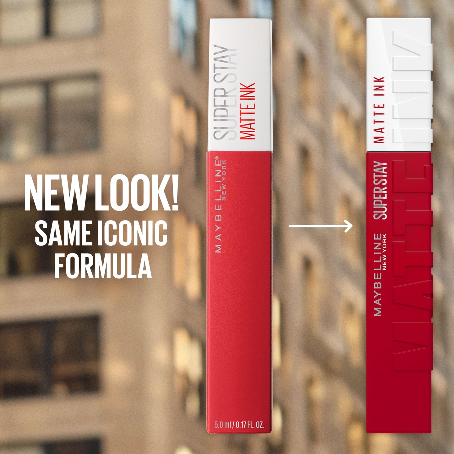 Maybelline Super Stay Matte Ink Liquid Lipstick Makeup, Long Lasting High Impact Color, Up to 16H Wear, Composer, Cherry Brown, 1 Count, Packaging May