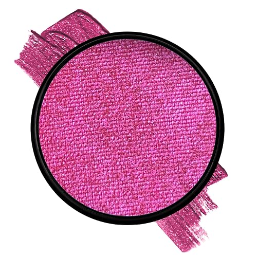 Mehron Paradise FX Metallics - Metallic Fuchsia 1.4 oz | Professional Water Activated Shimmering Metallic Paint for Raves, Costumes, Special Effects